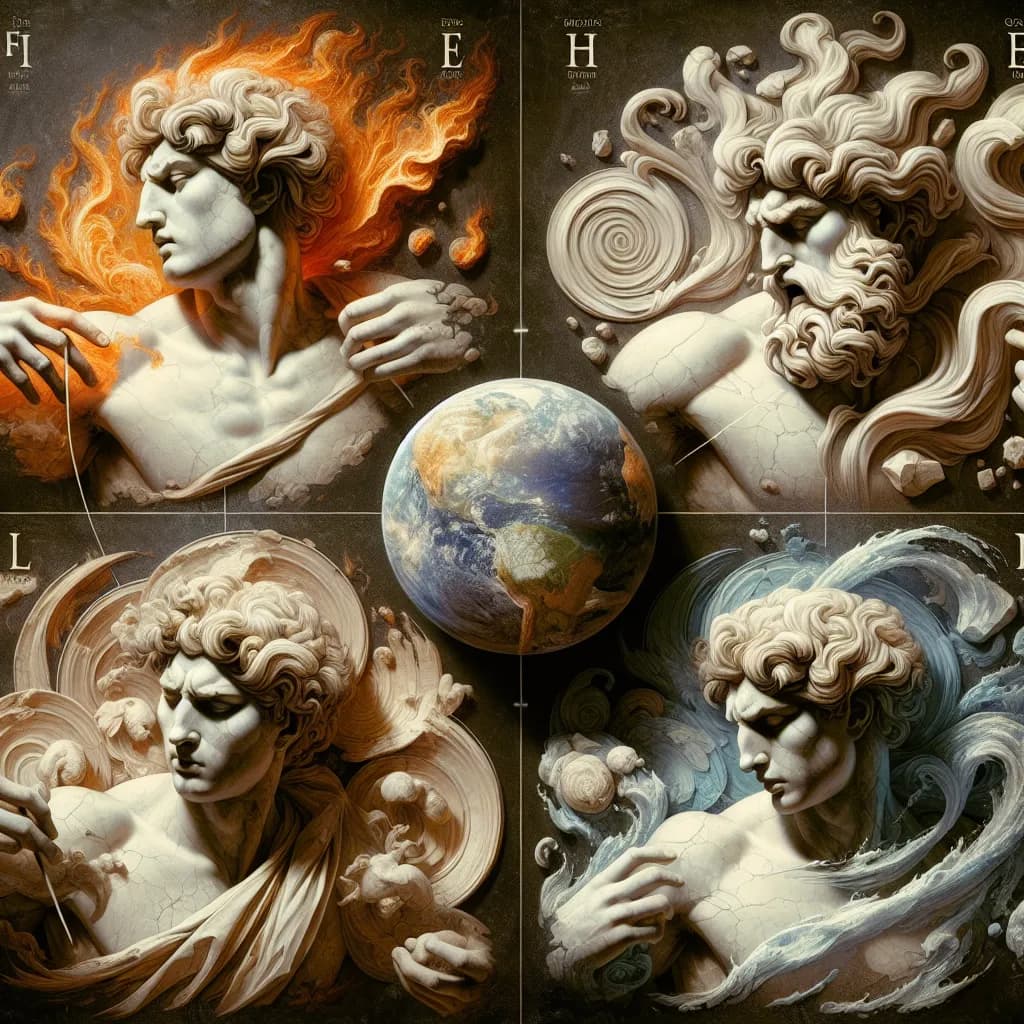 The Elements: Fire, Earth, Air, and Water in Astrology
