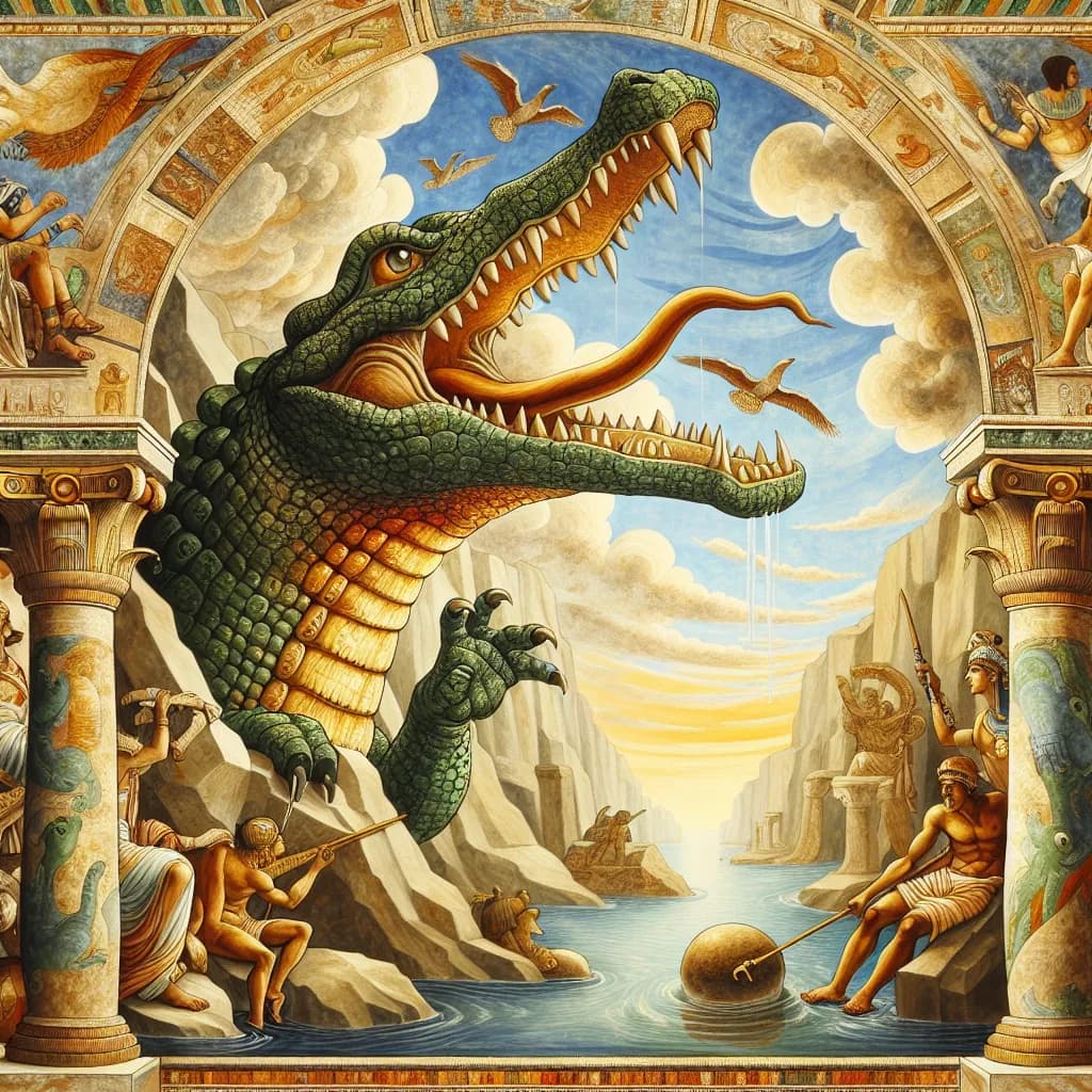 The Breath of Sobek: Strength and Protection in Egyptian Beliefs