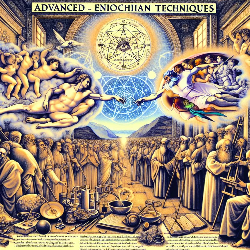 Advanced Enochian Techniques: Bridging Science and Mysticism