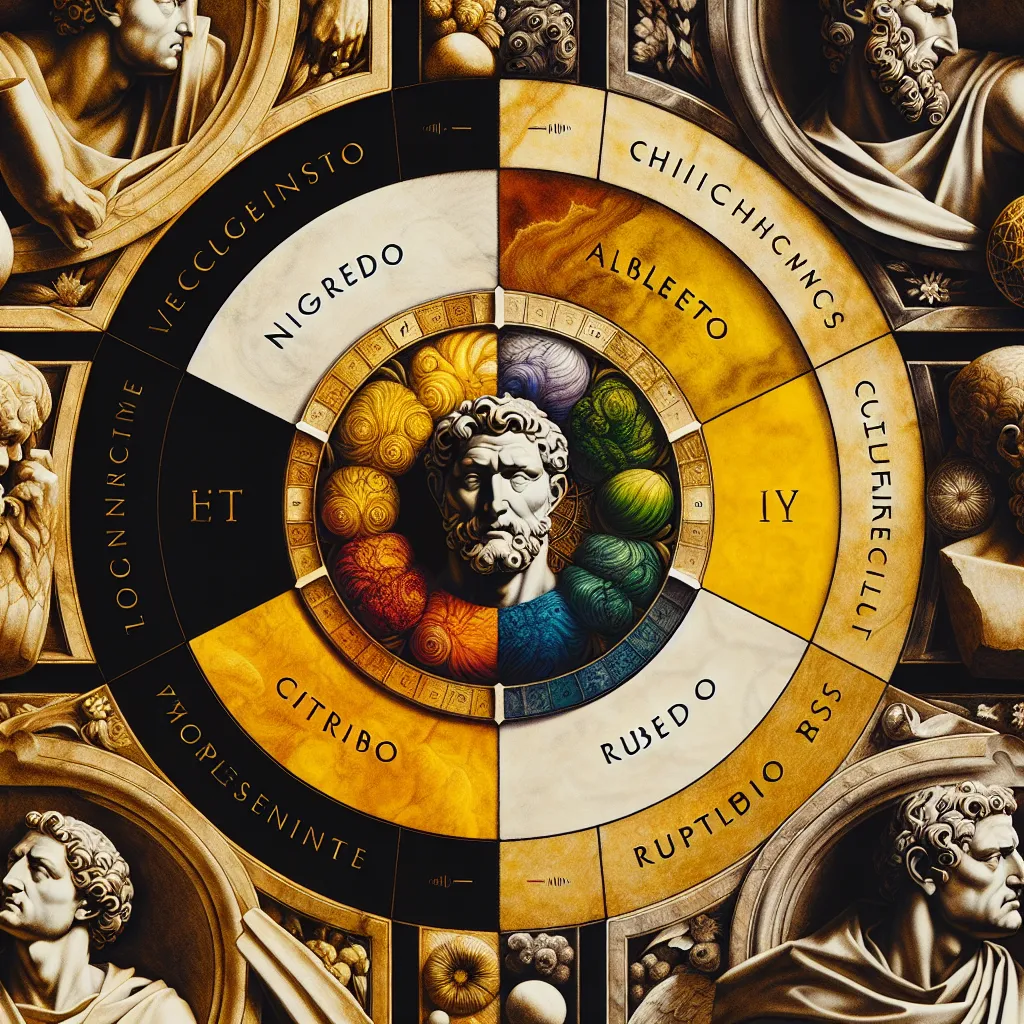 The Stages of the Great Work: Nigredo, Albedo, Citrinitas, and Rubedo
